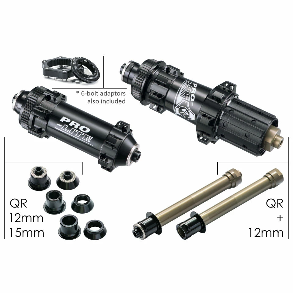 Pro Lite Bortola A21W Alloy Clincher Disc Brake Road Wheels - Image 2