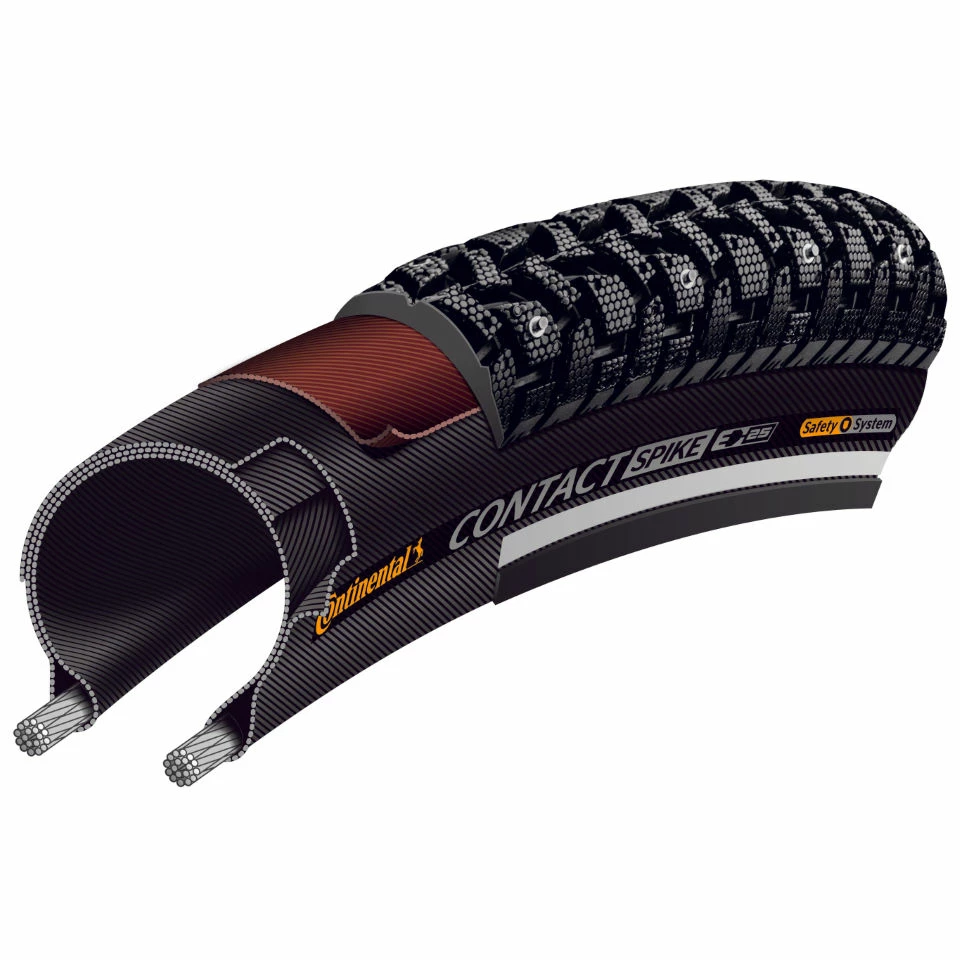 Continental Contact Spike 240 Wire Bead Tyre - Image 3