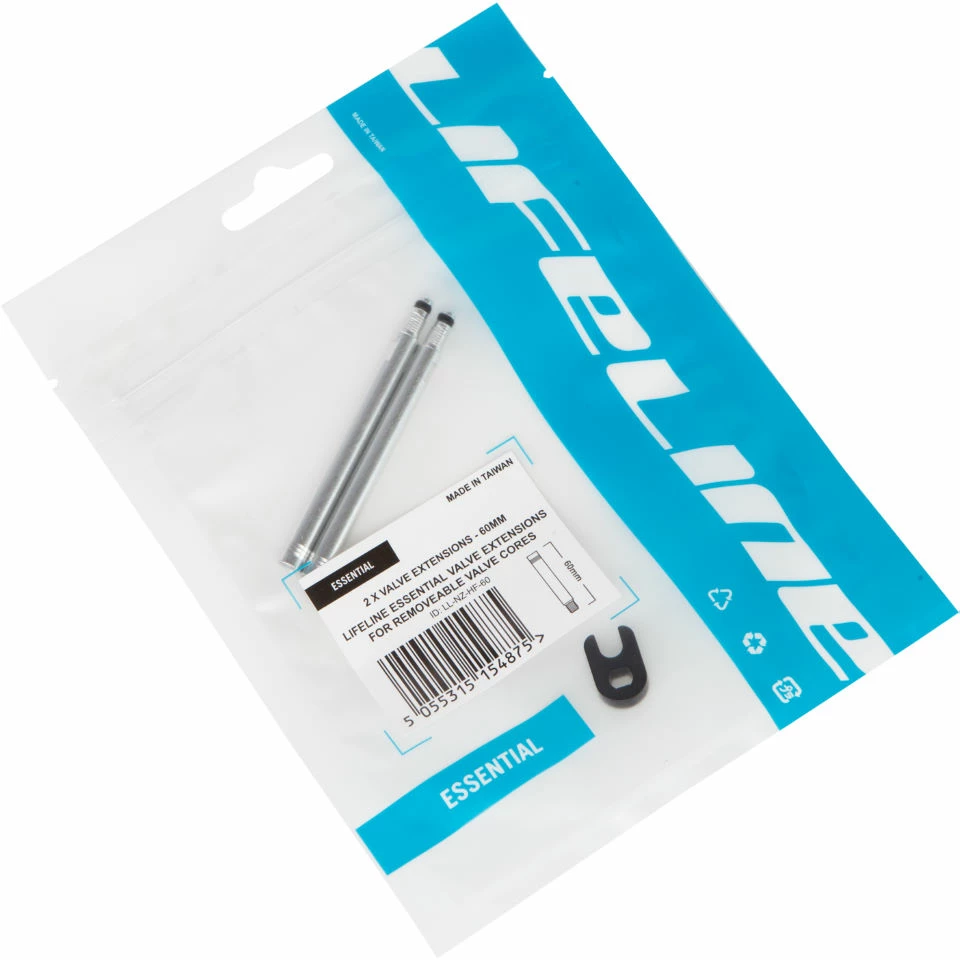 Prolonge-valves LifeLine Pour Obus De Valve Amovibles 2 X 60 Mm - Image 2