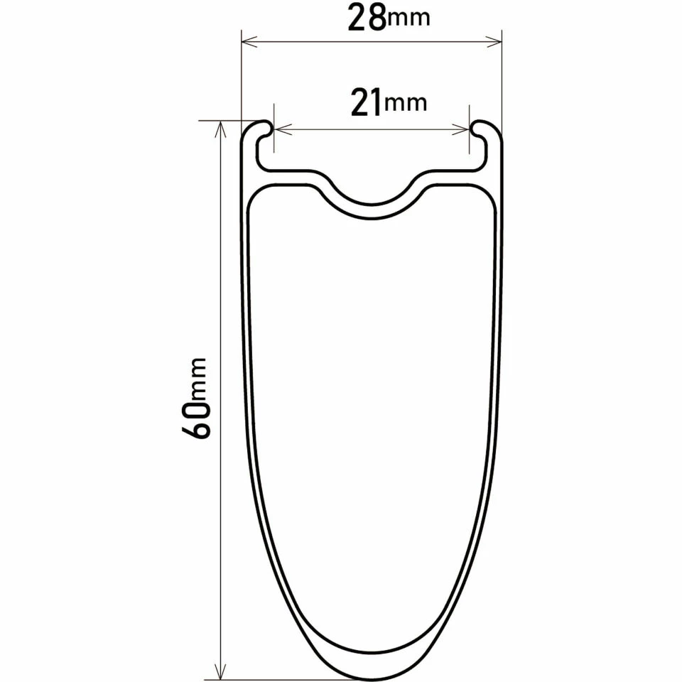 Roue Shimano Ultegra R8170 C60 CL (disque, Carbone) - Image 5